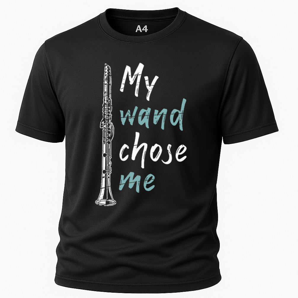 Clarinetist Gift Classical Music Clarinet Cooling Performance Crew T-Shirt