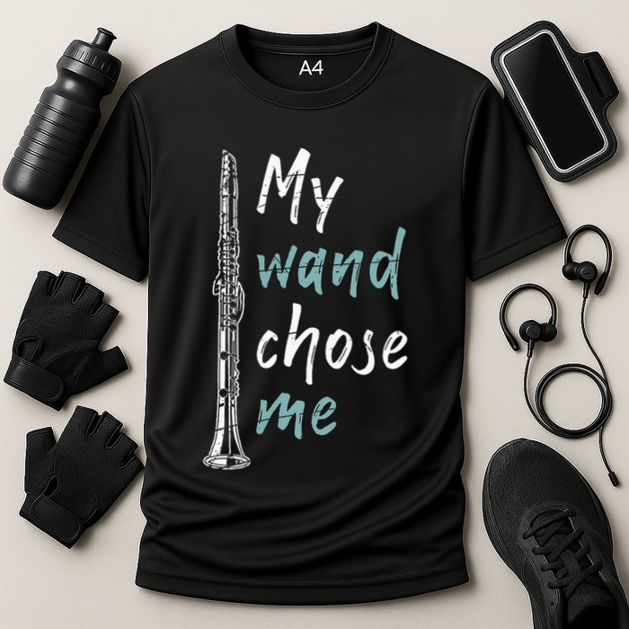 Clarinetist Gift Classical Music Clarinet Cooling Performance Crew T-Shirt