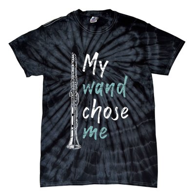 Clarinetist Gift Classical Music Clarinet Tie-Dye T-Shirt
