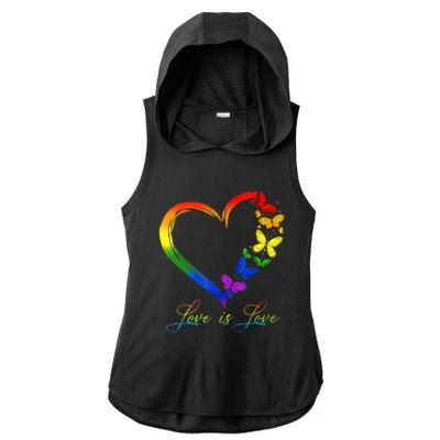 Cool Gift Ladies PosiCharge Tri-Blend Wicking Draft Hoodie Tank