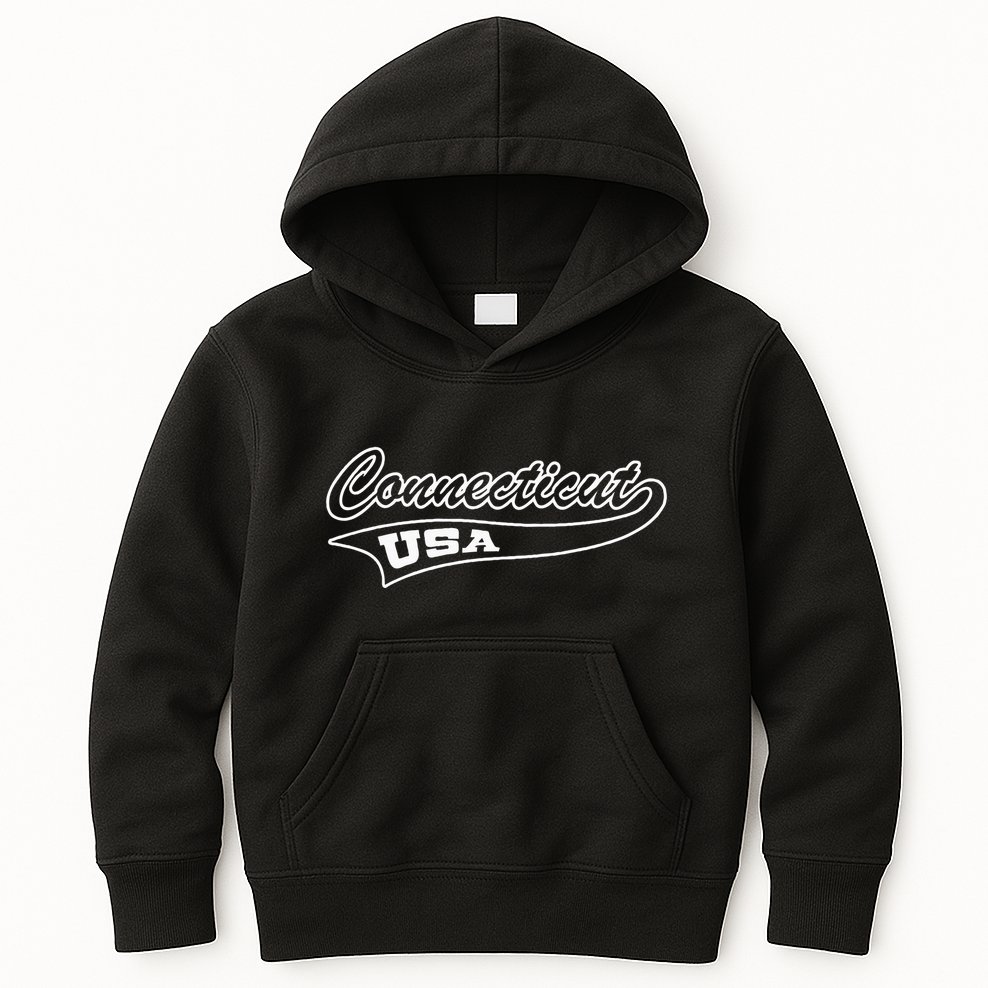 Connecticut Gifts Kids Hoodie