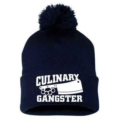 Culinary Gangster Pom Pom 12in Knit Beanie