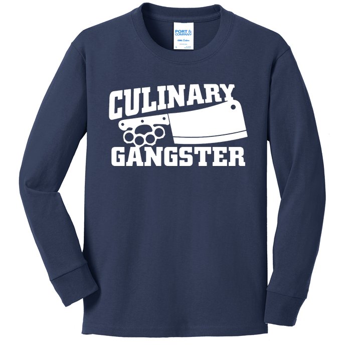 Culinary Gangster Kids Long Sleeve Shirt