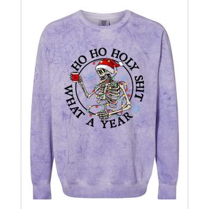 Christmas Gift Colorblast Crewneck Sweatshirt