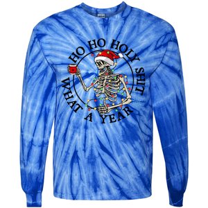 Christmas Gift Tie-Dye Long Sleeve Shirt