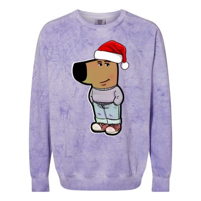 Chill Guy Colorblast Crewneck Sweatshirt