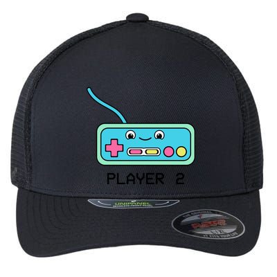 Cute Game Controller Kawaii Joystick Funny Gamer Boy Matching Gamer Couple Flexfit Unipanel Trucker Cap