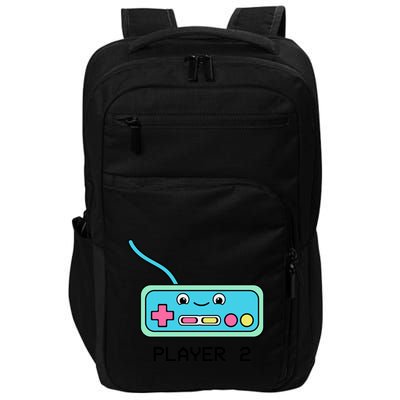 Cute Game Controller Kawaii Joystick Funny Gamer Boy Matching Gamer Couple Impact Tech Backpack