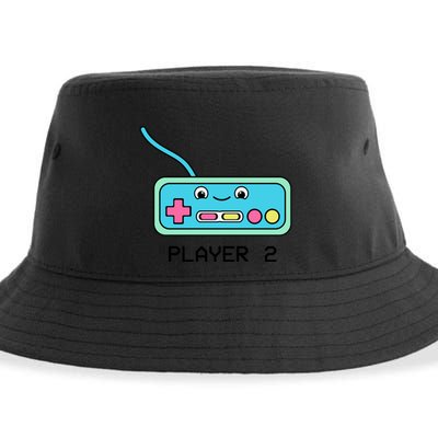 Cute Game Controller Kawaii Joystick Funny Gamer Boy Matching Gamer Couple Sustainable Bucket Hat