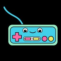 Cute Game Controller Kawaii Joystick Funny Gamer Boy Matching Gamer Couple 16 in Basic Backpack
