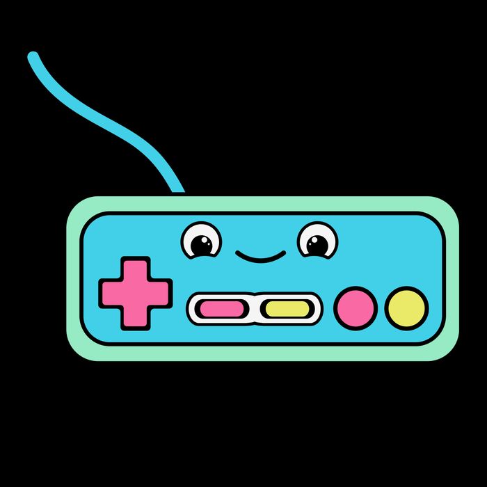 Cute Game Controller Kawaii Joystick Funny Gamer Boy Matching Gamer Couple 16 in Basic Backpack