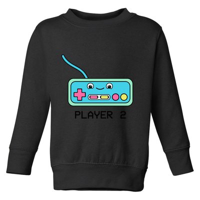 Cute Game Controller Kawaii Joystick Funny Gamer Boy Matching Gamer Couple Toddler Sweatshirt