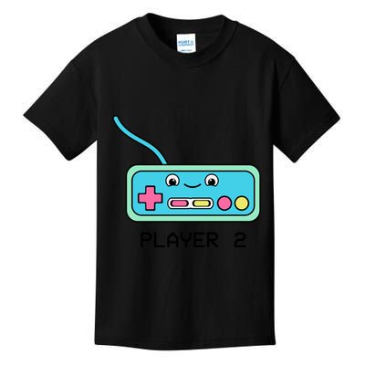 Cute Game Controller Kawaii Joystick Funny Gamer Boy Matching Gamer Couple Kids T-Shirt