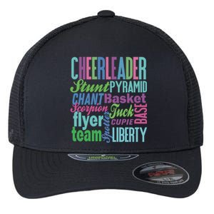 Cheerleader Gift Cheerleading Gift Cheer Teen Mom Flexfit Unipanel Trucker Cap