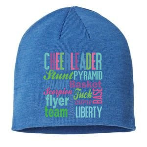 Cheerleader Gift Cheerleading Gift Cheer Teen Mom Sustainable Beanie