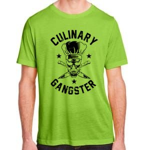 Culinary Gangster Cooking Best Cooking Chef Mom Dad Gift Adult ChromaSoft Performance T-Shirt