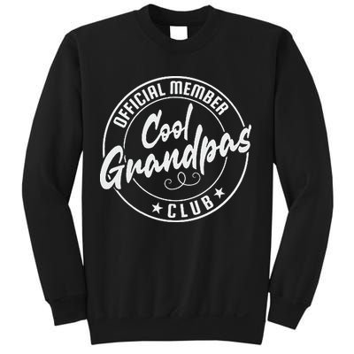 Cool Grandpas Club Member Vintage Sweatshirt