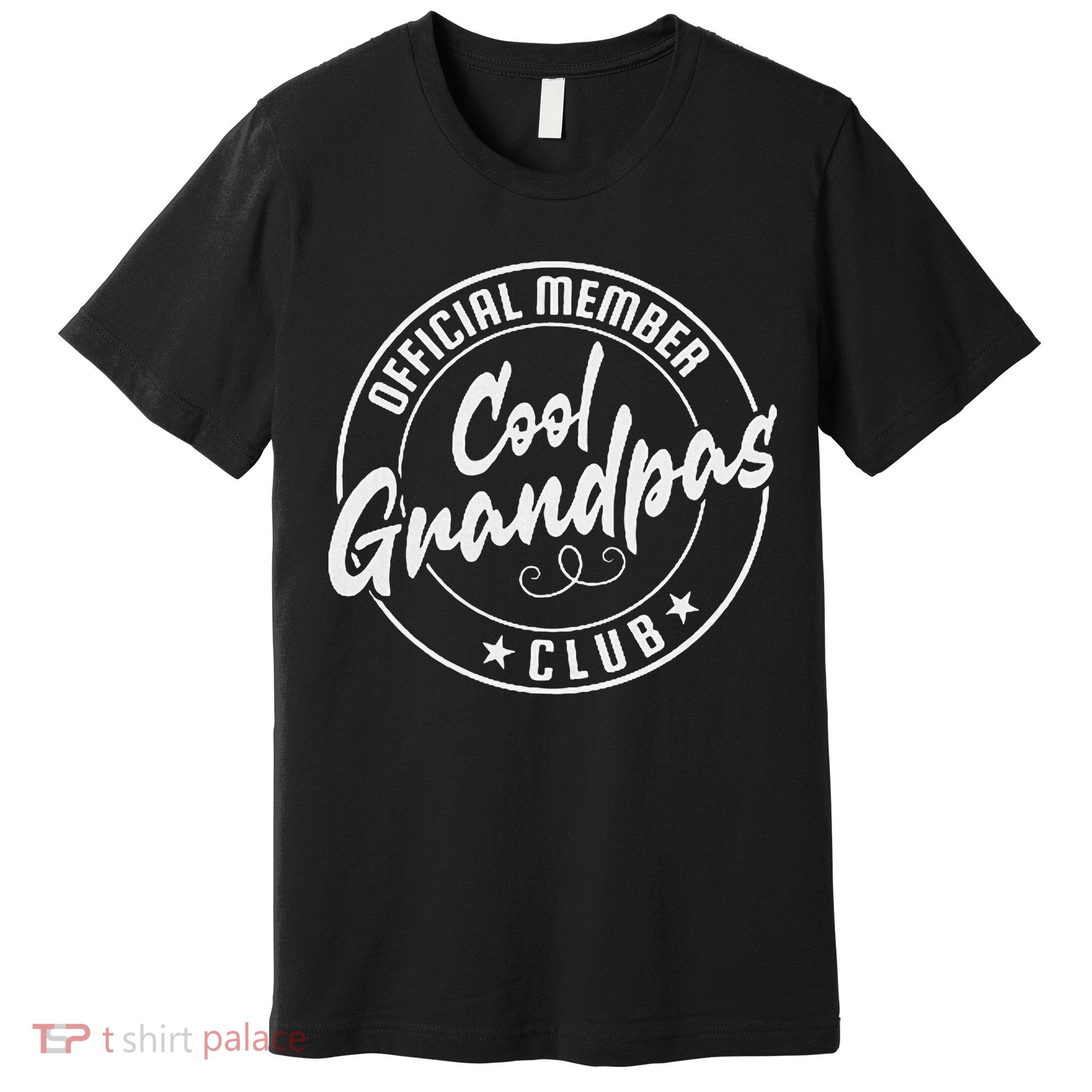 Cool Grandpas Club Member Vintage Premium T-Shirt
