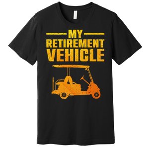 Cool Golf Cart Design For Wo Golfer Golf Cart Lover Premium T-Shirt