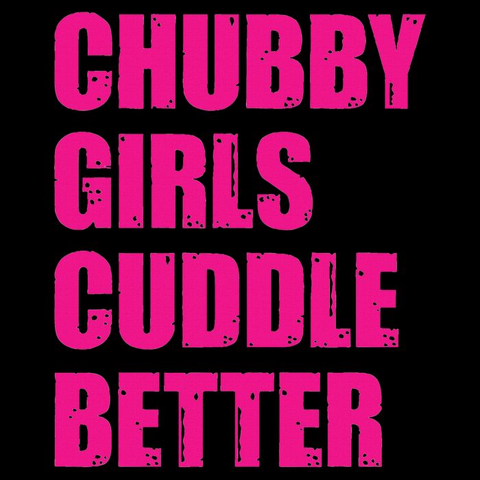 Chubby Girls Cuddle Better V-Neck T-Shirt