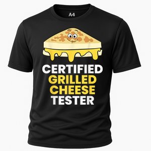 Certified Grilled Cheese Tester Cooling Performance Crew T-Shirt