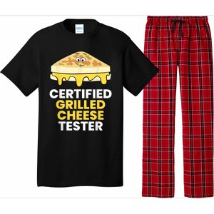 Certified Grilled Cheese Tester Pajama Set