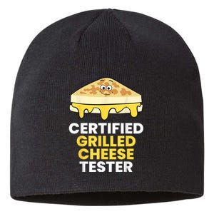 Certified Grilled Cheese Tester Sustainable Beanie