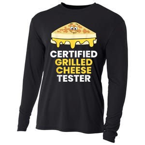 Certified Grilled Cheese Tester Cooling Performance Long Sleeve Crew