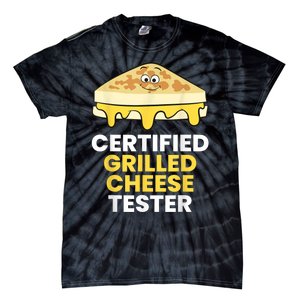 Certified Grilled Cheese Tester Tie-Dye T-Shirt