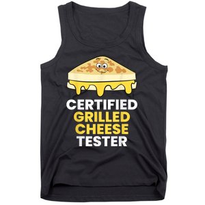 Certified Grilled Cheese Tester Tank Top