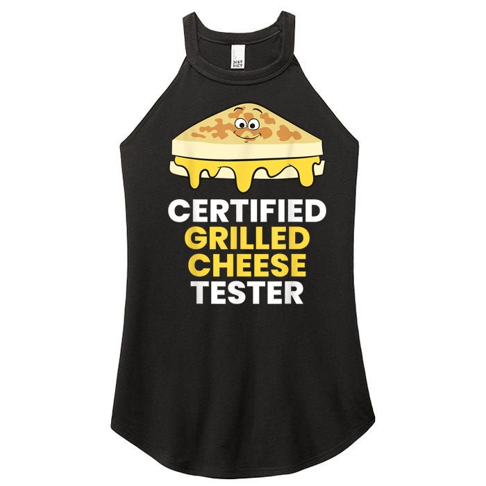 Certified Grilled Cheese Tester Women’s Perfect Tri Rocker Tank