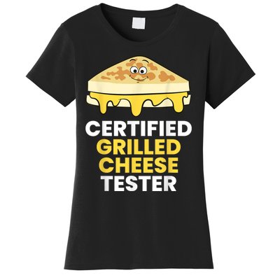 Certified Grilled Cheese Tester Women's T-Shirt