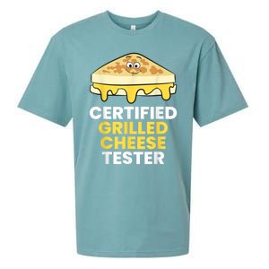 Certified Grilled Cheese Tester Sueded Cloud Jersey T-Shirt