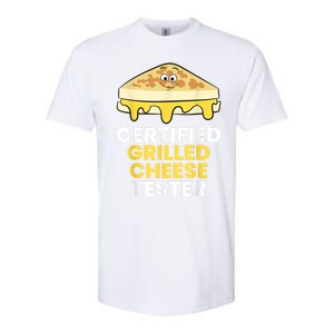 Certified Grilled Cheese Tester Softstyle CVC T-Shirt