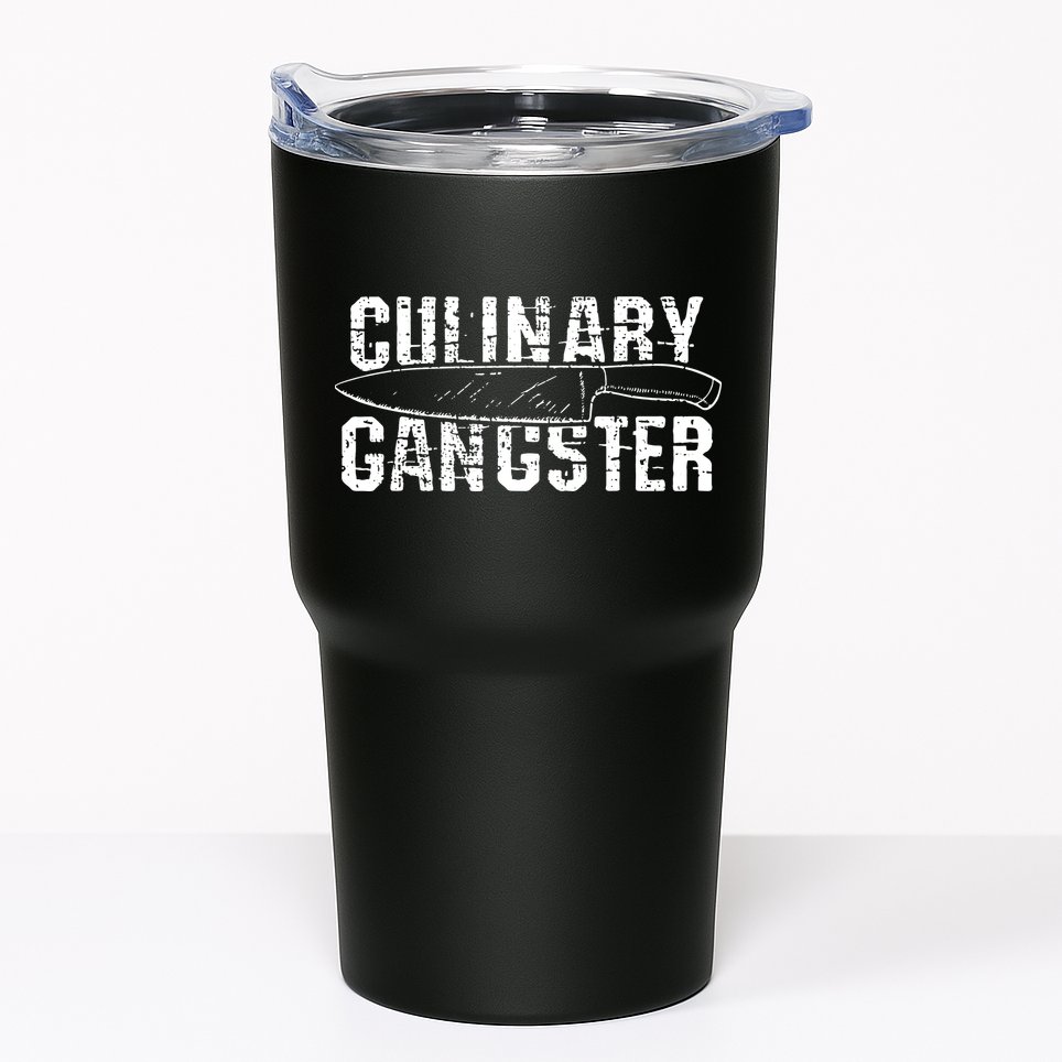 Culinary Gangster Chef Cook Kitchen Tumbler