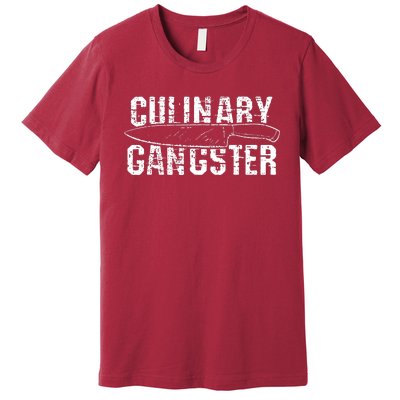 Culinary Gangster Chef Cook Kitchen Premium T-Shirt