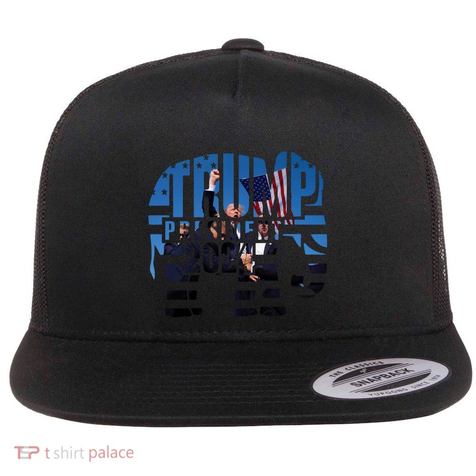 Campaign Gift Flat Bill Trucker Hat