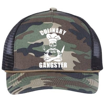 Culinary Gangster Cool Cooking Guru Retro Rope Trucker Hat Cap