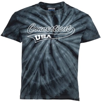 Connecticut Gifts Kids Tie-Dye T-Shirt