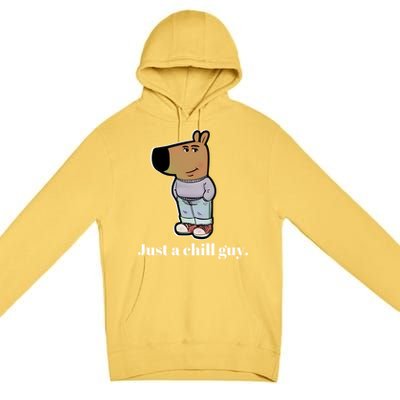 Chill Guy Premium Pullover Hoodie