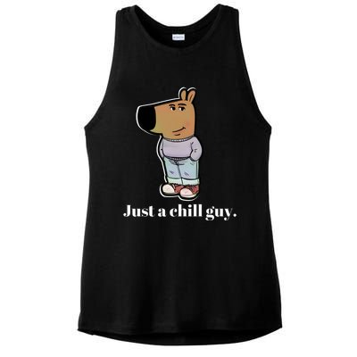 Chill Guy Ladies PosiCharge Tri-Blend Wicking Tank