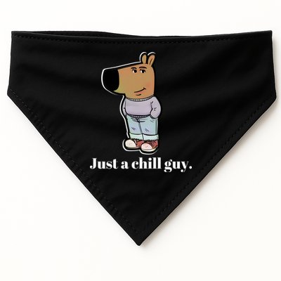 Chill Guy USA-Made Doggie Bandana