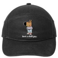 Chill Guy 7-Panel Snapback Hat