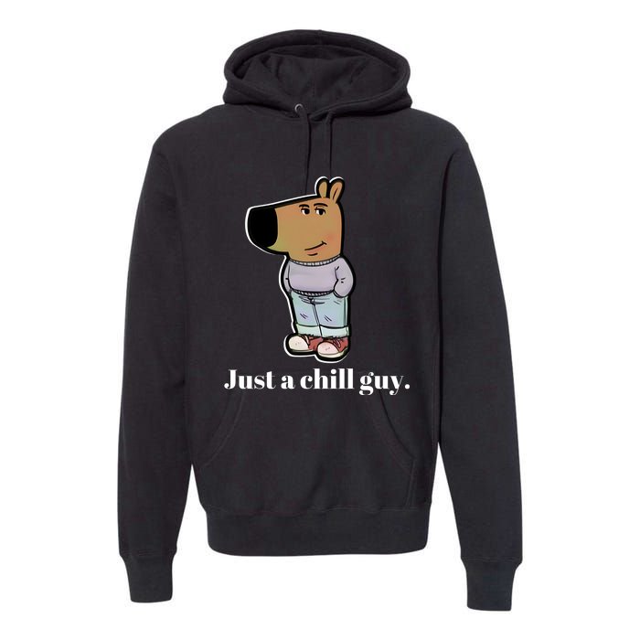 Chill Guy Premium Hoodie