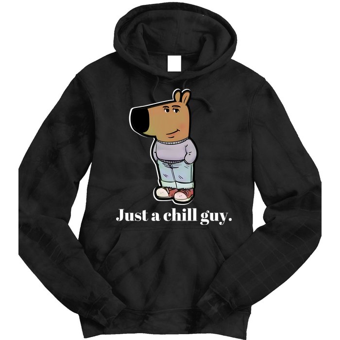 Chill Guy Tie Dye Hoodie