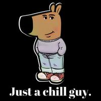 Chill Guy Tall Hoodie