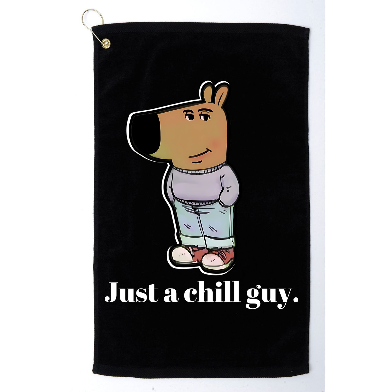 Chill Guy Golf Towel