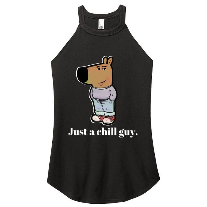 Chill Guy Women's Perfect Tri Rocker Tank