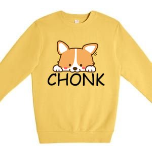 Corgi Gift Premium Crewneck Sweatshirt