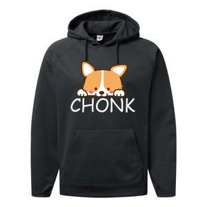 Corgi Gift Performance Fleece Hoodie